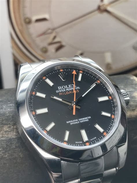 rolex milgauss 40mm special edition black|rolex milgauss oyster perpetual price.